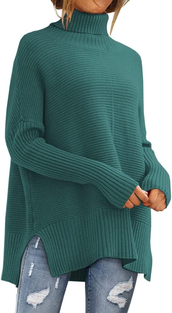 LILLUSORY oversized turtleneck tunic sweater, photo 18 of 23