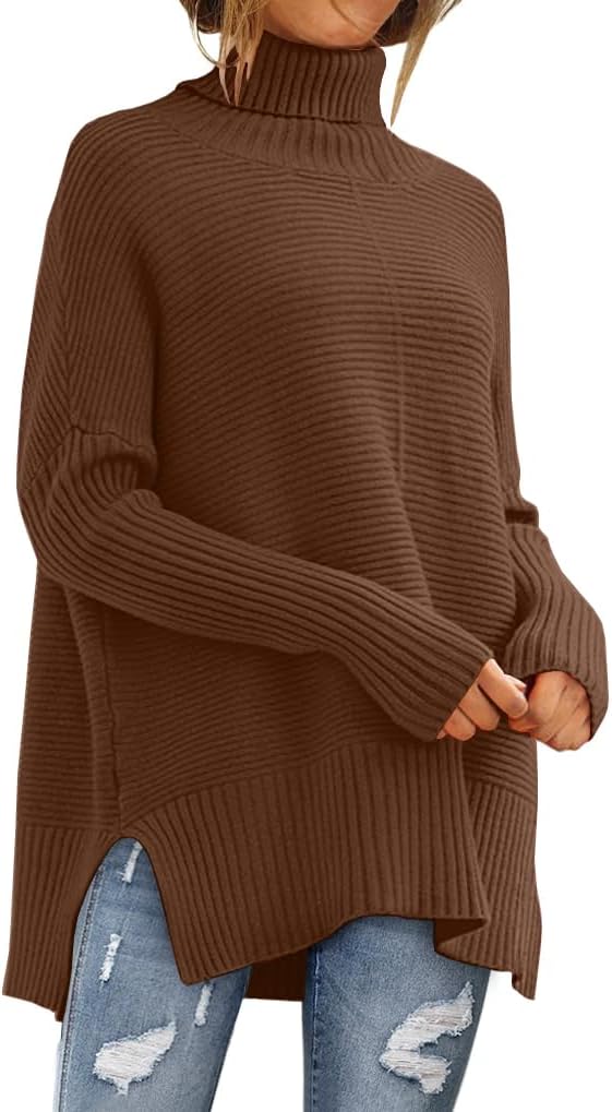LILLUSORY oversized turtleneck tunic sweater, photo 8 of 23