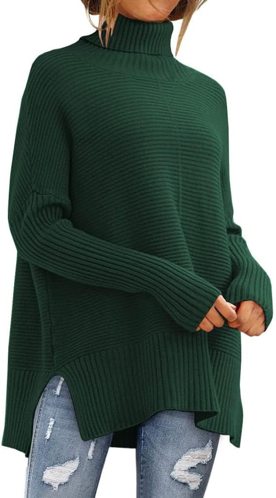 LILLUSORY oversized turtleneck tunic sweater, photo 4 of 23