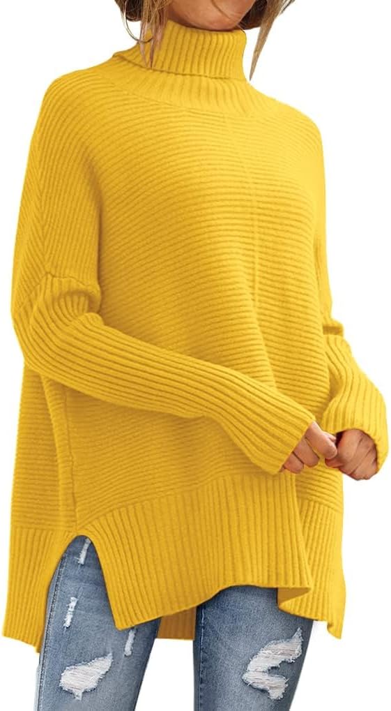 LILLUSORY oversized turtleneck tunic sweater, photo 9 of 23