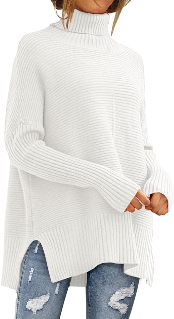 LILLUSORY oversized turtleneck tunic sweater, photo 19 of 23