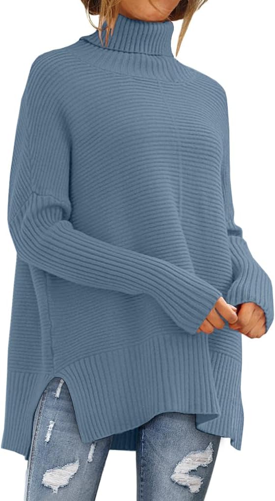 LILLUSORY oversized turtleneck tunic sweater, photo 5 of 23