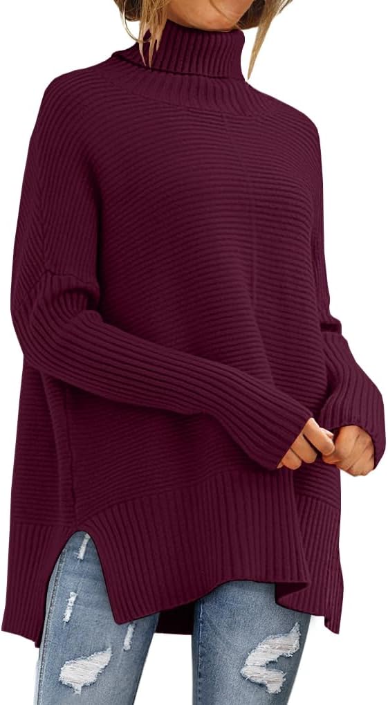 LILLUSORY oversized turtleneck tunic sweater, photo 12 of 23