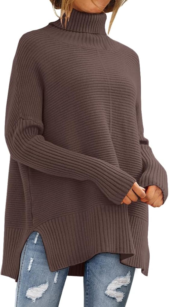 LILLUSORY oversized turtleneck tunic sweater, photo 6 of 23