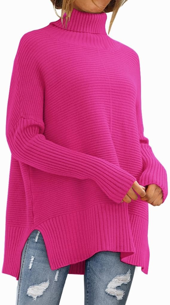 LILLUSORY oversized turtleneck tunic sweater, photo 14 of 23