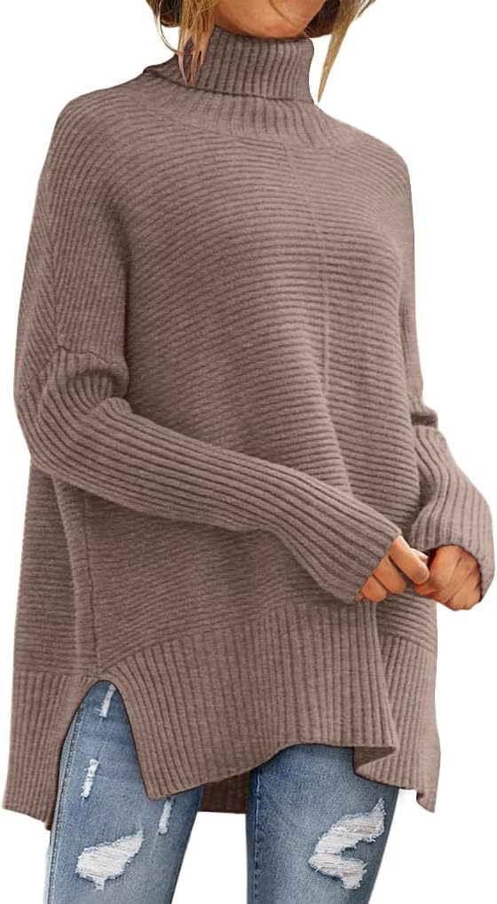 LILLUSORY oversized turtleneck tunic sweater, photo 7 of 23