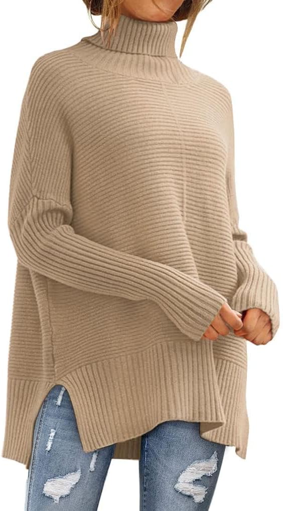 LILLUSORY oversized turtleneck tunic sweater, photo 21 of 23
