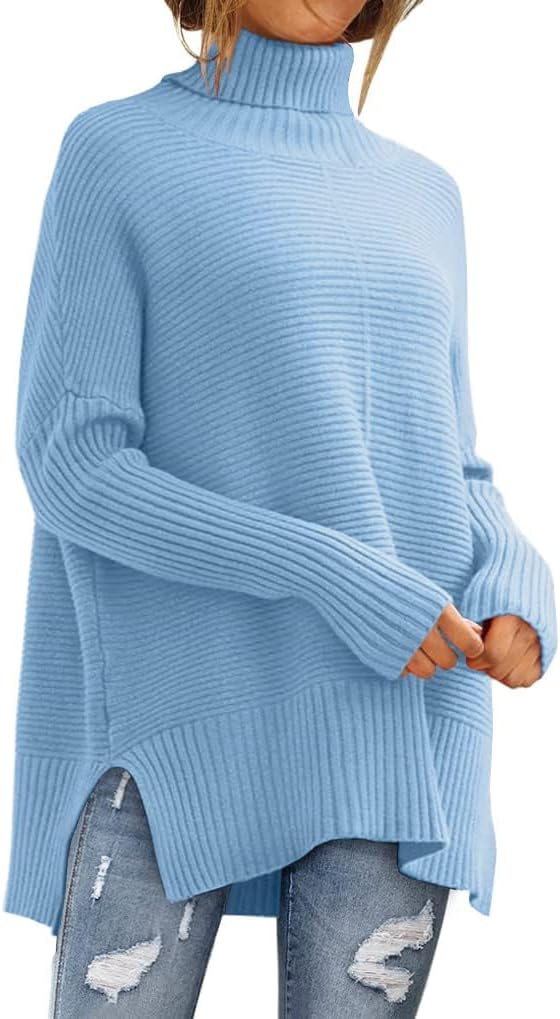 LILLUSORY oversized turtleneck tunic sweater, photo 16 of 23