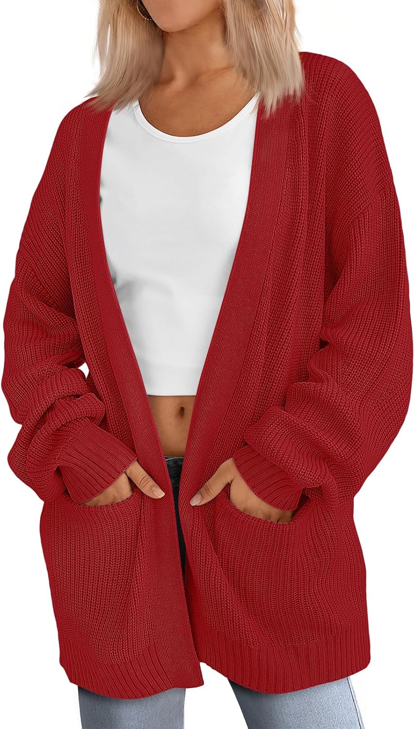 LILLUSORY oversized long cardigan with pockets, photo 2 of 19