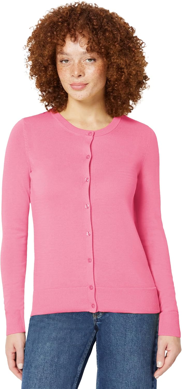 Amazon Essentials lightweight crewneck cardigan sweater, photo 12 of 26