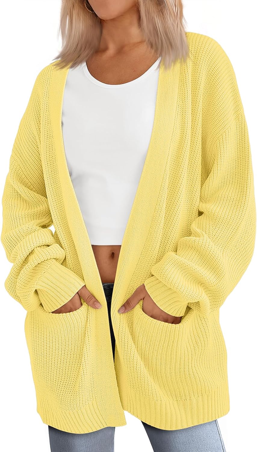 LILLUSORY oversized long cardigan with pockets, photo 16 of 19