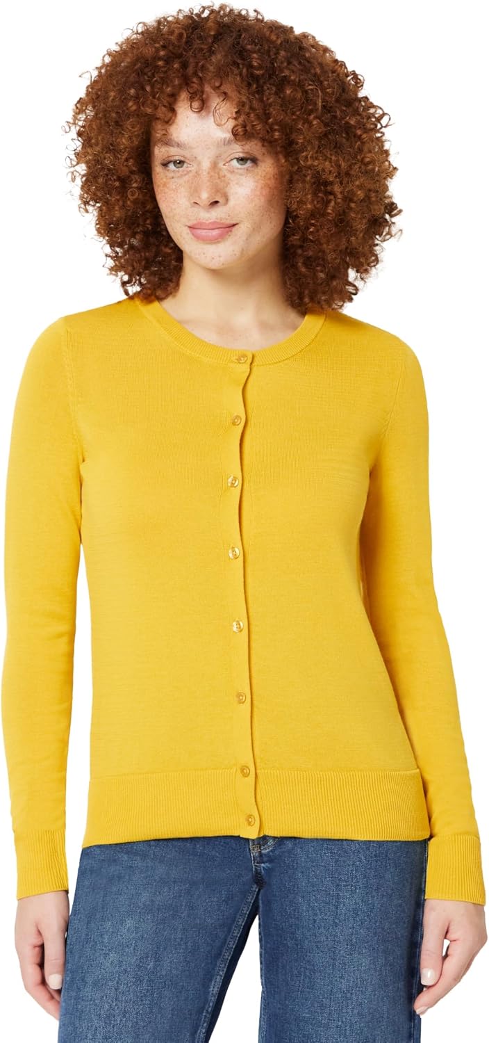 Amazon Essentials lightweight crewneck cardigan sweater, photo 20 of 26