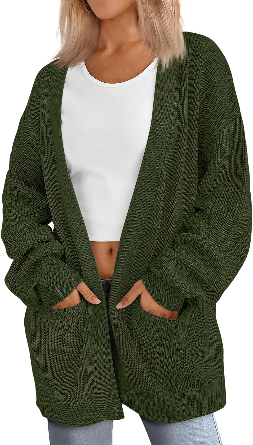 LILLUSORY oversized long cardigan with pockets, photo 18 of 19