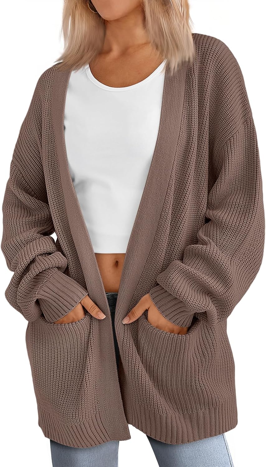 LILLUSORY oversized long cardigan with pockets, photo 5 of 19